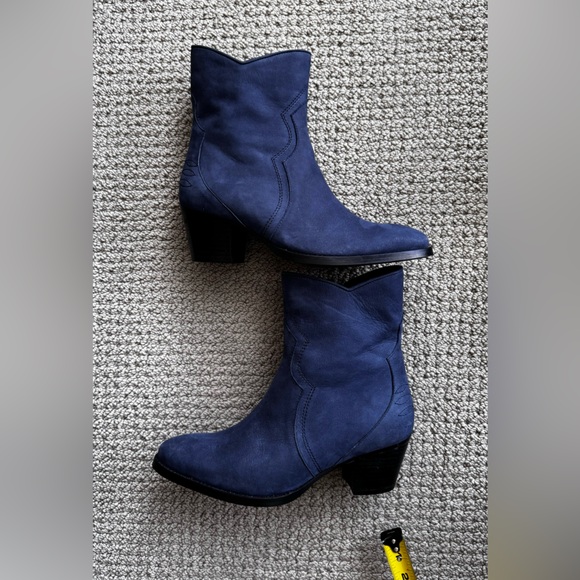 Duo Boots leather cowgirl booties 38 Euro - Picture 5 of 8